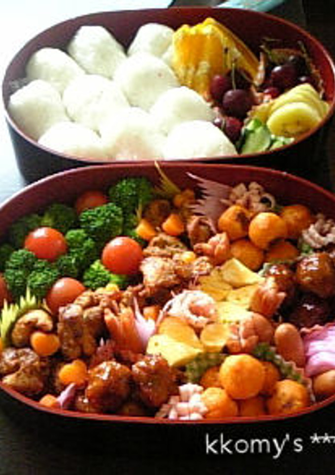 運動会　お弁当　2009-レシピのメイン写真