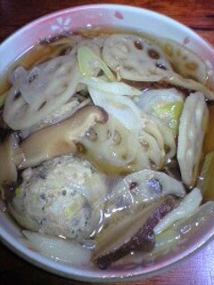 鶏団子スープ-レシピのメイン写真