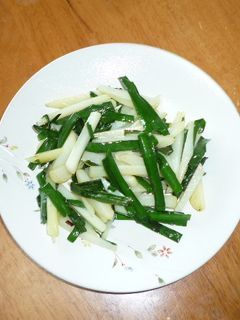 あと一品!じゃがいもとニラのきんぴら-レシピのメイン写真