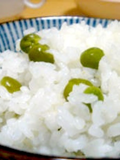 グリーンピースごはん-レシピのメイン写真