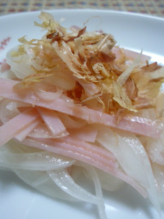 簡単♪サワー漬けの玉ねぎとハムの副菜-レシピのメイン写真