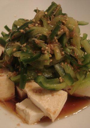 ♪さっぱりいただく豆腐サラダ♪-レシピのメイン写真