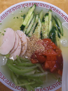 簡単!野菜たっぷり^^冷やしらーめん-レシピのメイン写真