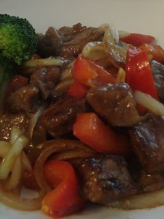 パプリカと牛肉の炒め物-レシピのメイン写真