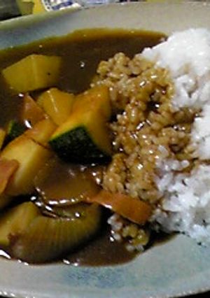 ズッキーニとだいこんの野菜カレー-レシピのメイン写真