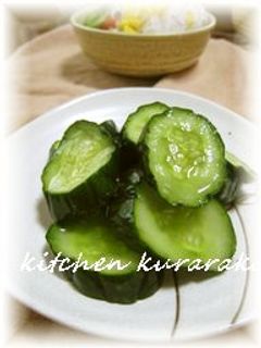 自信作!きゅうりの漬けもの-レシピのメイン写真