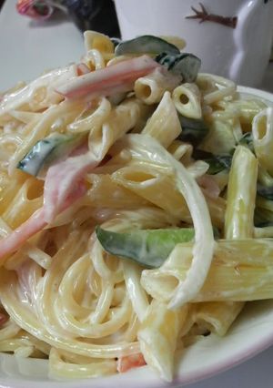 野菜たっぷり♪とろりん♪パスタサラダ-レシピのメイン写真