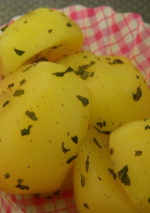 お弁当用バジルのポテト-レシピのメイン写真