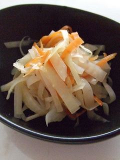 ✿ฺ エコ食♪ฺ 大根皮で簡単ナムル✿ฺ-レシピのメイン写真