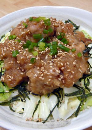 子供も大人も!鶏のみぞれ丼-レシピのメイン写真