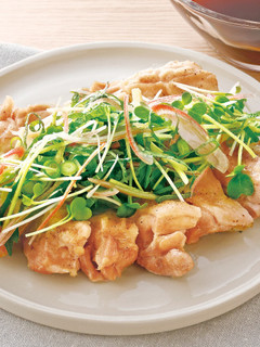 蒸し鶏の香味薬味ぽん酢がけ-レシピのメイン写真
