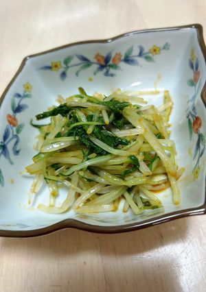 水菜の辛子和え-レシピのメイン写真
