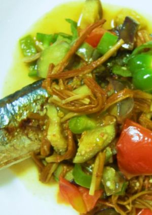 ☆サンマの塩焼き☆夏野菜添え-レシピのメイン写真