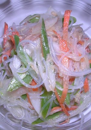 いろいろ野菜の春雨サラダ-レシピのメイン写真