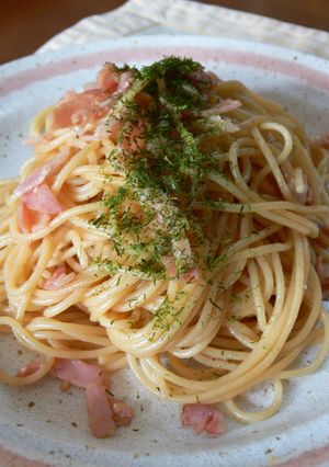 簡単絶品♪超シンプル和風スパゲティ-レシピのメイン写真