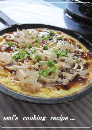 山芋鉄板　～お好み焼き風編～-レシピのメイン写真