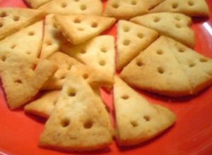 ★超簡単！粉チーズでチーザなクラッカー★-レシピのメイン写真