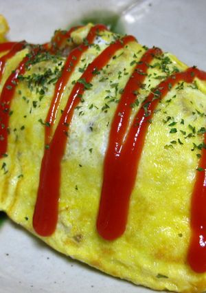 オイスターソースが決めての美味オムレツ♪-レシピのメイン写真
