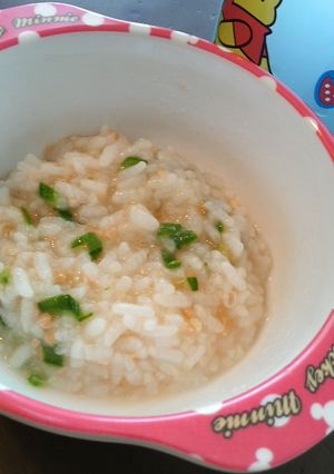 離乳食＊ねばねばゴックン！よくばりおかゆ-レシピのメイン写真