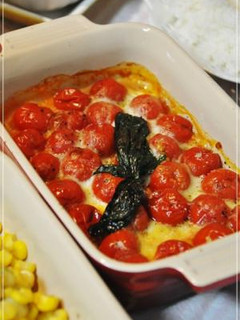 簡単❤激旨❤ミニトマトのオーブン焼き❤-レシピのメイン写真