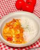 生トマトのバターチキンカレー