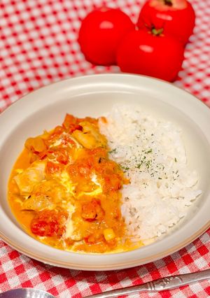 生トマトのバターチキンカレー-レシピのメイン写真