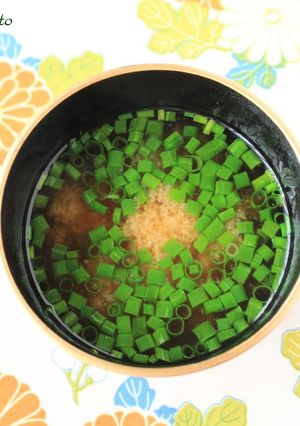即席♪簡単１人分のお味噌汁♪-レシピのメイン写真