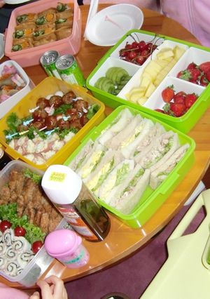 2009運動会 大人数お弁当-レシピのメイン写真