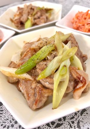 豚こまのねぎ塩レモン炒め-レシピのメイン写真