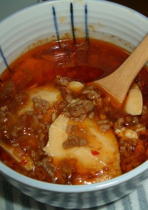 簡単！お豆腐を切らない麻婆豆腐-レシピのメイン写真