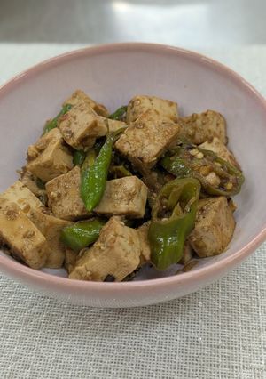 ししとうと豆腐のピリ辛マーボー風-レシピのメイン写真