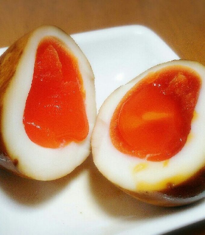 焼きそばの粉ソースで煮卵風♪-レシピのメイン写真