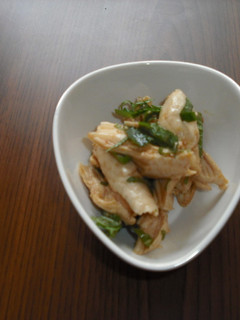 簡単☆鳥肉と大葉の漬け-レシピのメイン写真