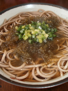 とろろ昆布の温かい蕎麦◆◆-レシピのメイン写真