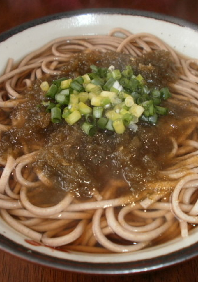 とろろ昆布の温かい蕎麦◆◆-レシピのメイン写真