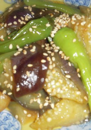 茄子とししとうの炒め煮-レシピのメイン写真