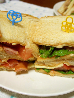 BLT?いいえ。ULTサンドです♪-レシピのメイン写真