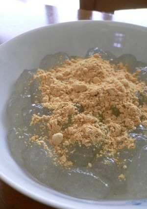 わらびもちのコツ-レシピのメイン写真