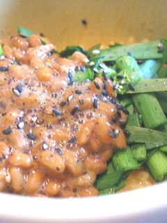 ニラ納豆玉子ごはん-レシピのメイン写真