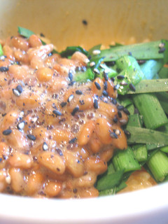 ニラ納豆玉子ごはん-レシピのメイン写真