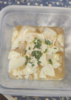5分簡単🌙ツナと豆腐の中華あん風-レシピのメイン写真