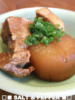 ***大根と豚バラ肉のやわらか煮***-レシピのメイン写真