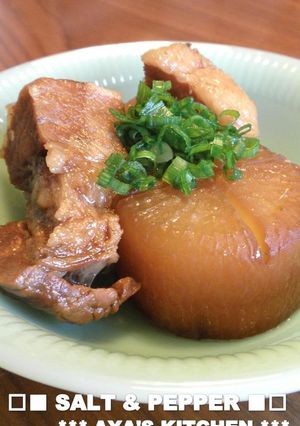 ***大根と豚バラ肉のやわらか煮***-レシピのメイン写真