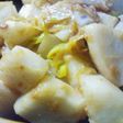 田舎風☆里芋のゆず味噌炒め和え