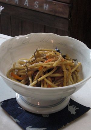 昆布きんぴらごぼう-レシピのメイン写真