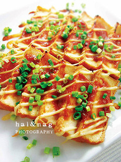 厚揚げのニンニク味噌マヨ焼き-レシピのメイン写真