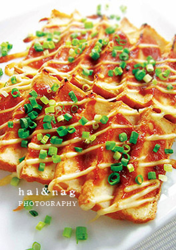厚揚げのニンニク味噌マヨ焼き-レシピのメイン写真