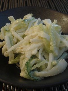 箸休めにどうぞ☆大根ときゅうりの和え物-レシピのメイン写真