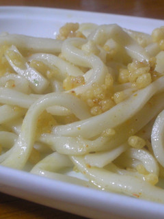 汁なし揚げ玉うどん♪-レシピのメイン写真
