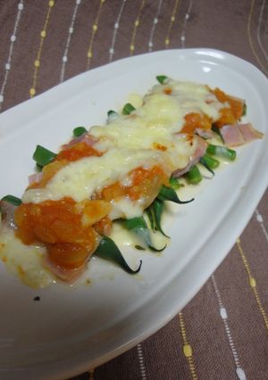インゲンとベーコンのオーブン焼き-レシピのメイン写真